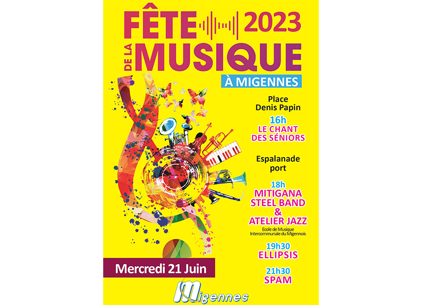 Fête de la musique dans le Migennois !