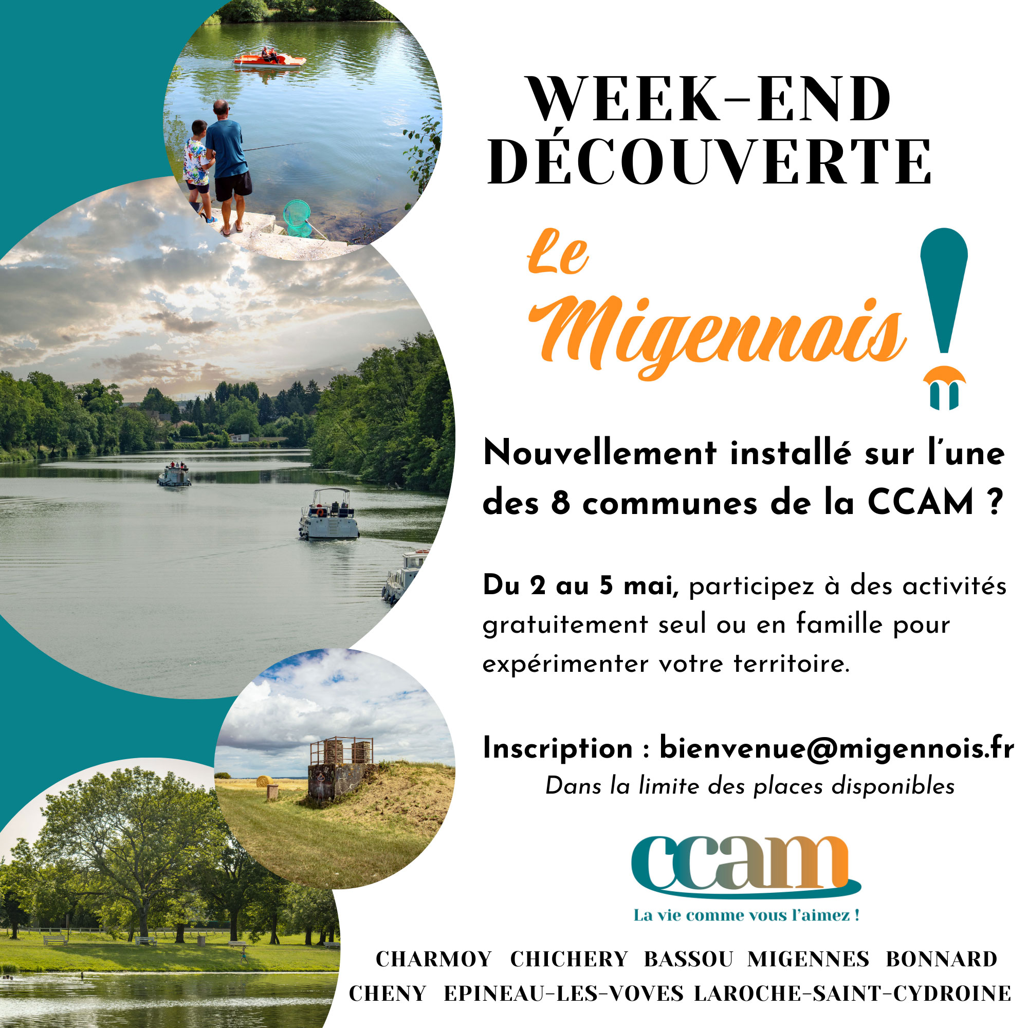 Week-end à la décvouverte du Migennois