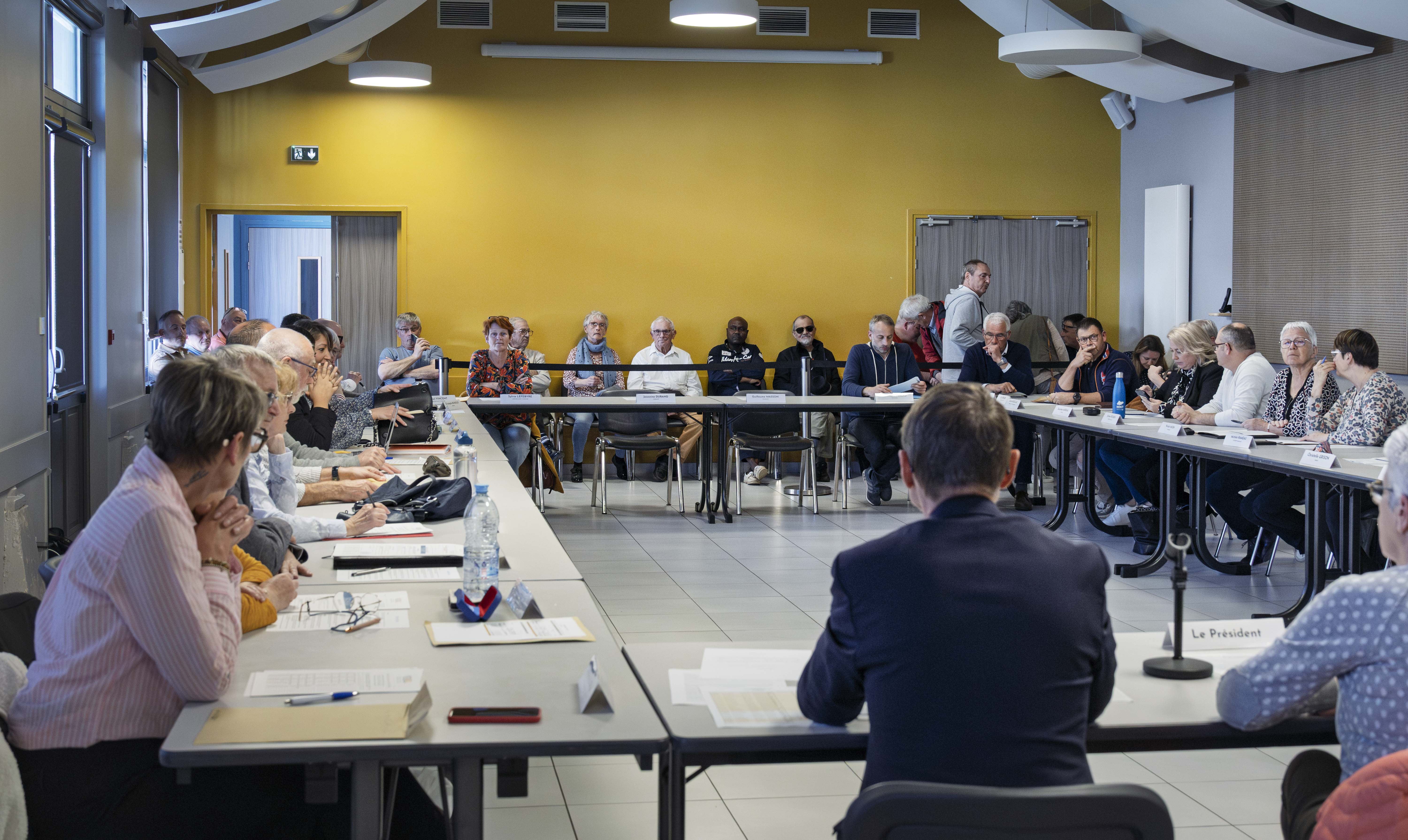 Élection du président et installation du nouveau conseil communautaire