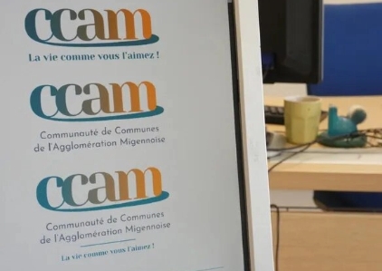 L’intercommunalité migennoise (CCAM) tient sa nouvelle charte graphique