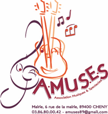 Logo de l'association 'Association Musiques et Spectacles (AMUSES)'