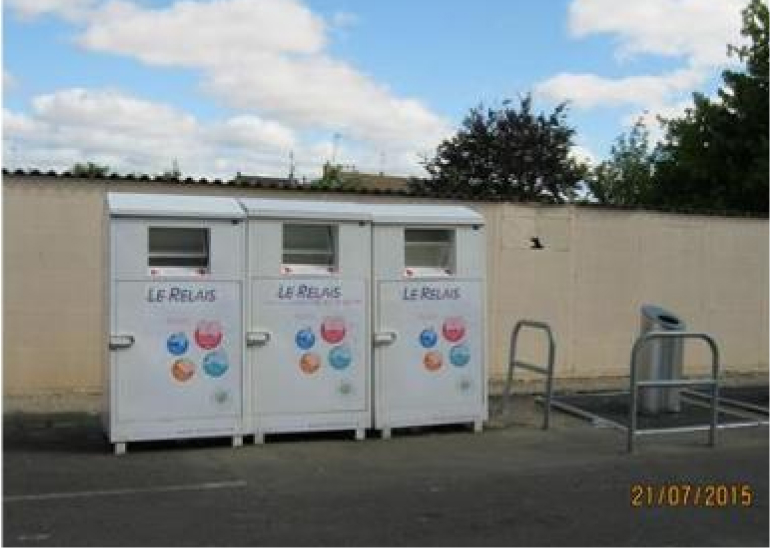 Conteneur textile Charmoy