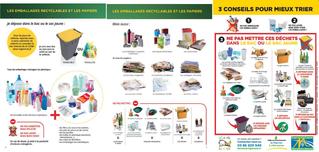 Gestion des déchets - Migennes