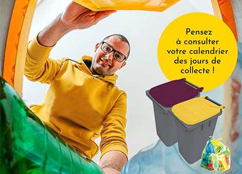 Information collecte des déchets à votre porte
