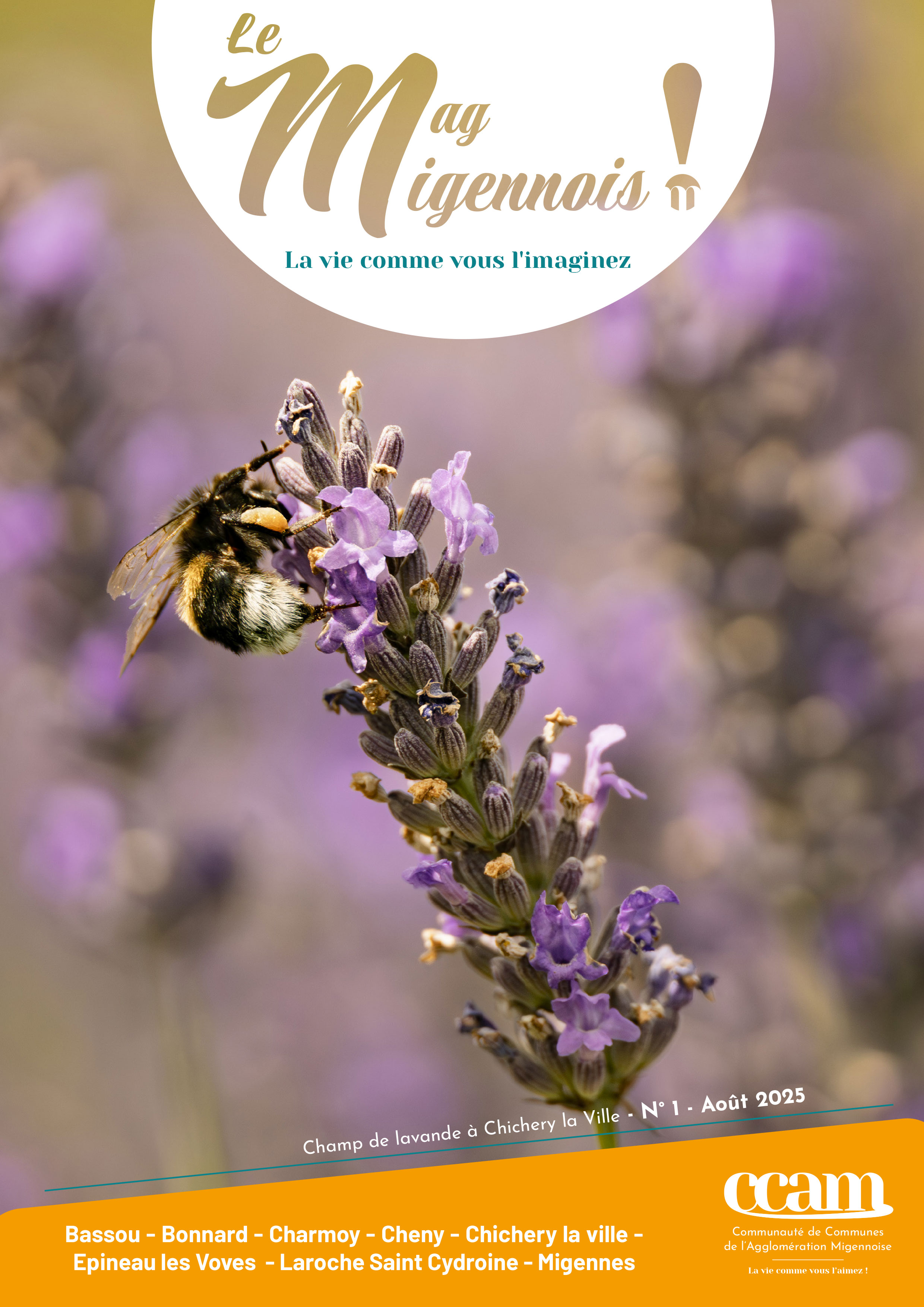Couverture de Le Mag Migennois Août 2025