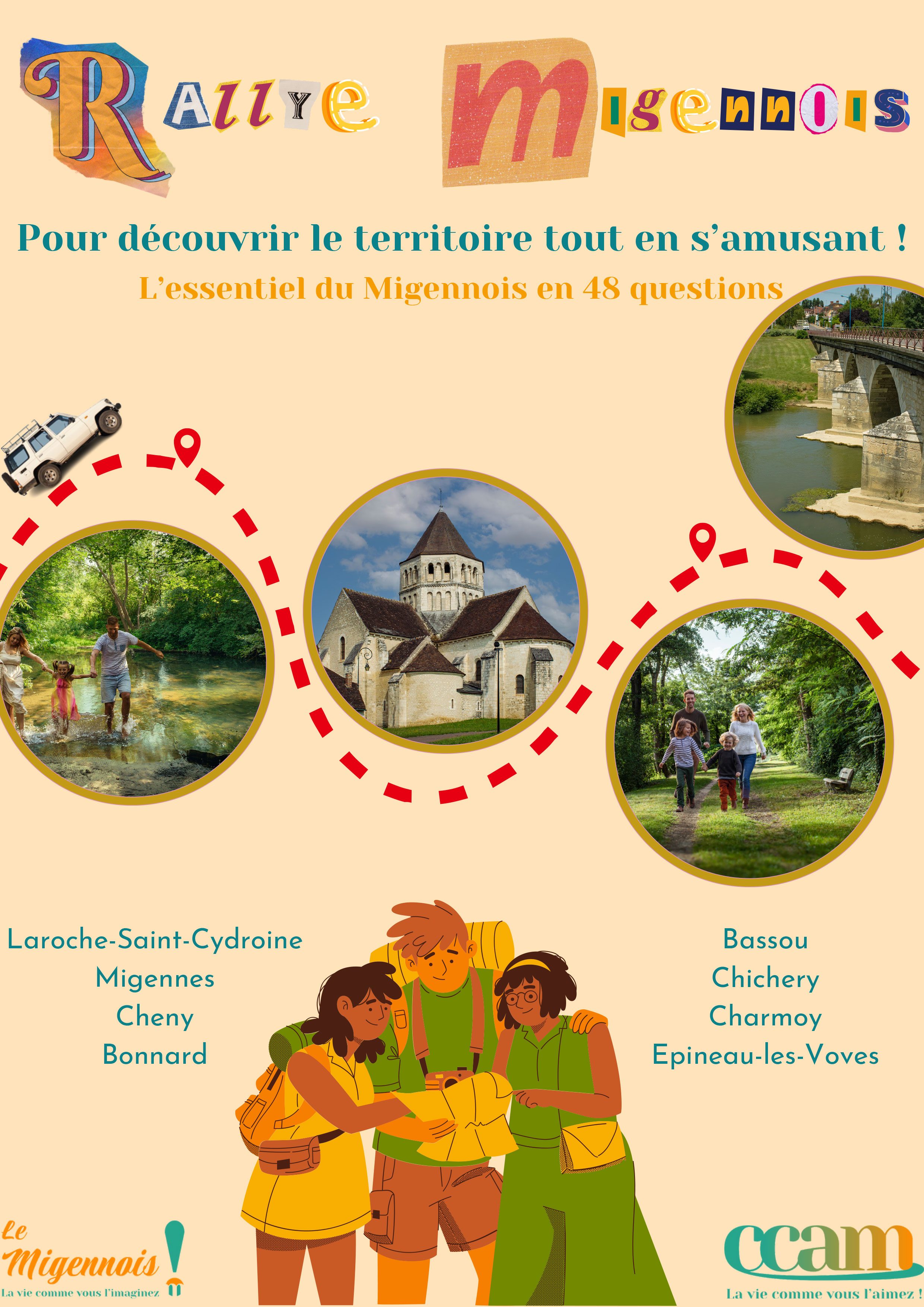 Couverture de Rallye Migennois - Départ LAROCHE SAINT CYDROINE